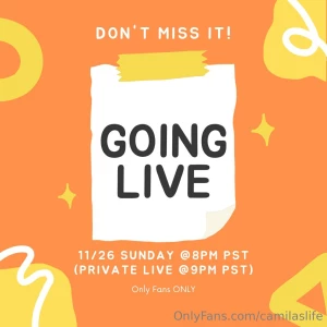 Im so excited to announce ill be popping my live cherry this sunday