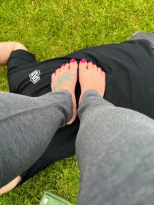 Was a nice day to hang outside and tease him a lil