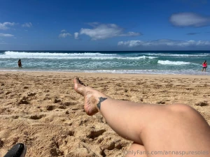 Would i catch you staring if you saw these beautiful feet on the beach