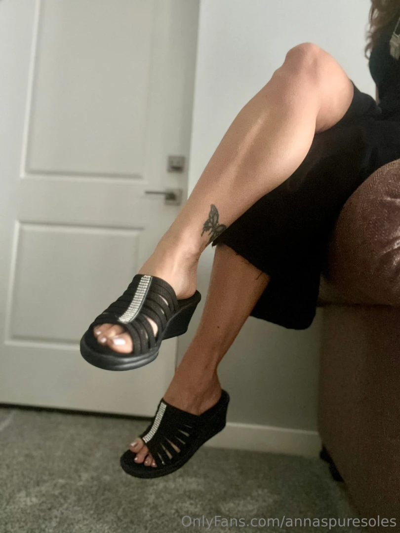 Indulge in the intoxicating allure of my pampered feet adorned in 