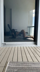 Check both our reflections while you smack my ass senseless