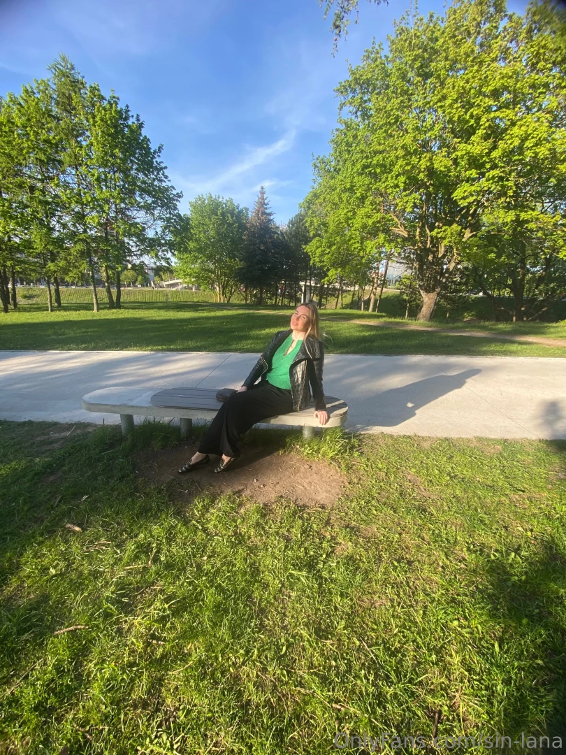 Greenery all around but the juiciest thing is sitting right in front 