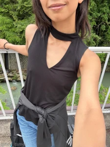 Going braless more and more part 1