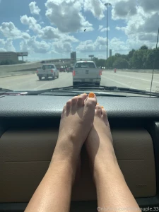 Traffic got me like beautiful sky though fresh toes too part 1
