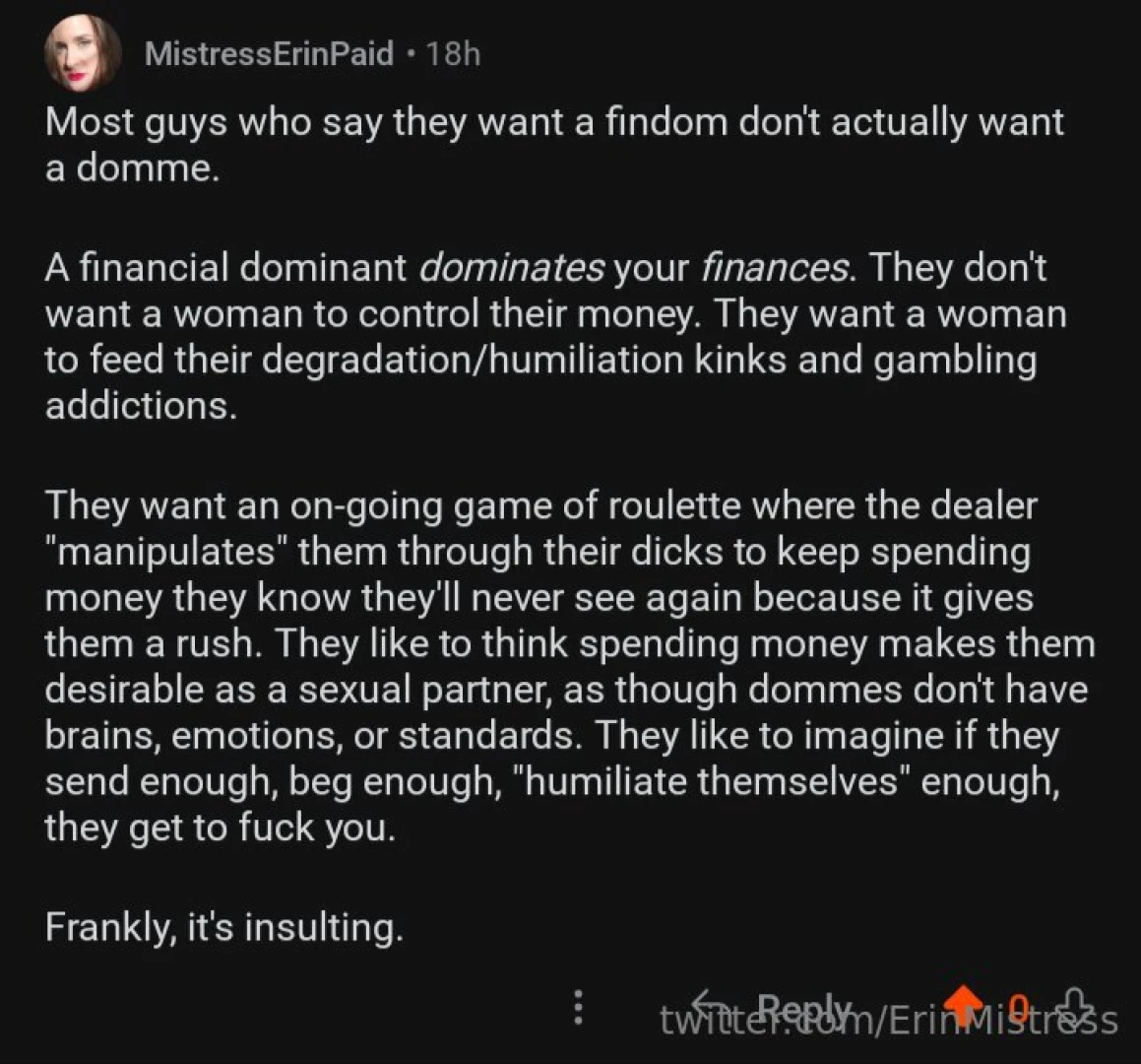 I said what i said not sorry about it 