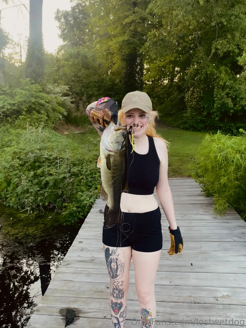 In today s episode puppy goes fishing 