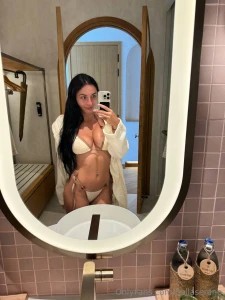 Just a little sneak peek before i head out robe on or off what do you part 1