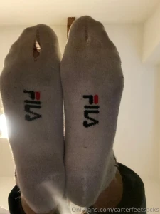 Extremely stinky dirty fila socks are still available