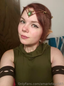Throwback to july 2018 custom elf costume for ren faire part 1
