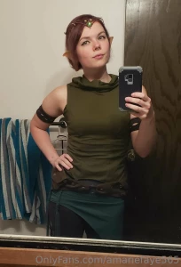Throwback to july 2018 custom elf costume for ren faire part 2