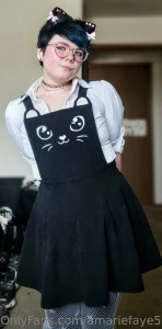 Cat maid at your service who wants to see me take it off