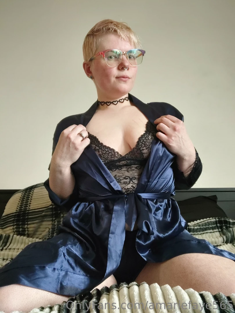 Four piece satin robe set picture by picture strip show and a two 