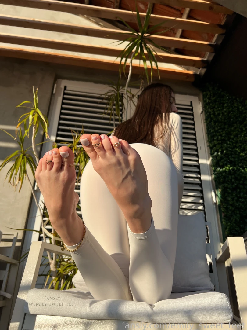 How do you like my white sexy outfit tight enough fyp soles toes part 4 