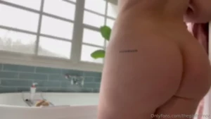 Sensual baths are my favourite way to feel sexy as i run my bath i