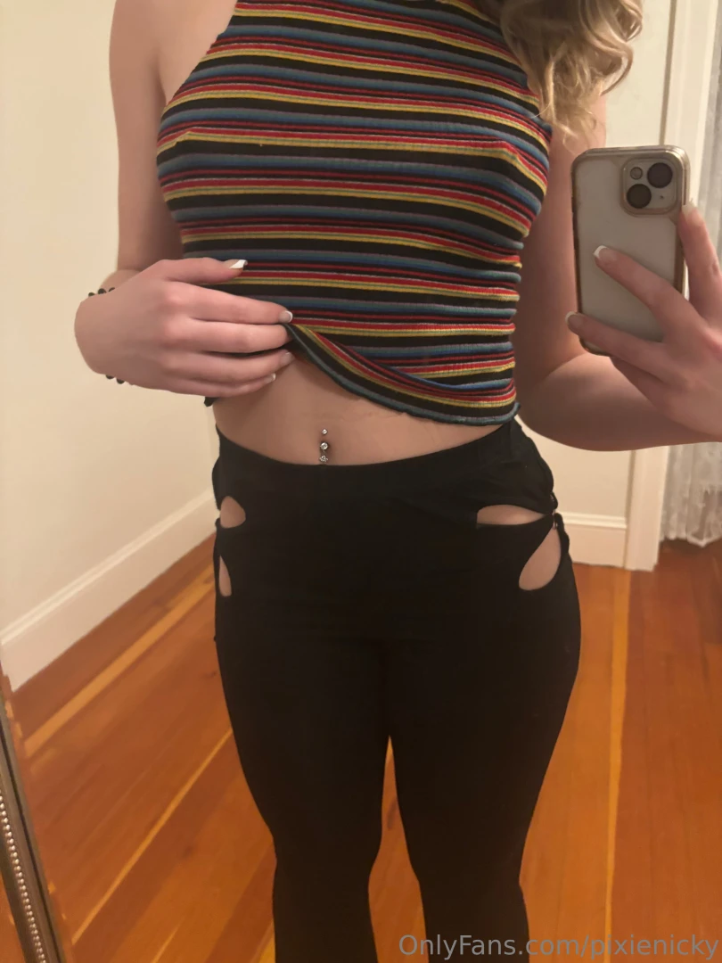 I love these pants because you can tell i m not wearing any panties 