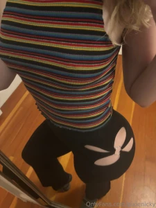 I love these pants because you can tell i m not wearing any panties part 4