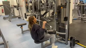 Grafting in the gym again late night when it s nice and seedy 4 weeks