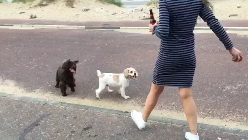 Day down the beach with the kids 
