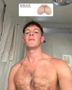 Something new on the way to stuff my cock in fingers crossed the