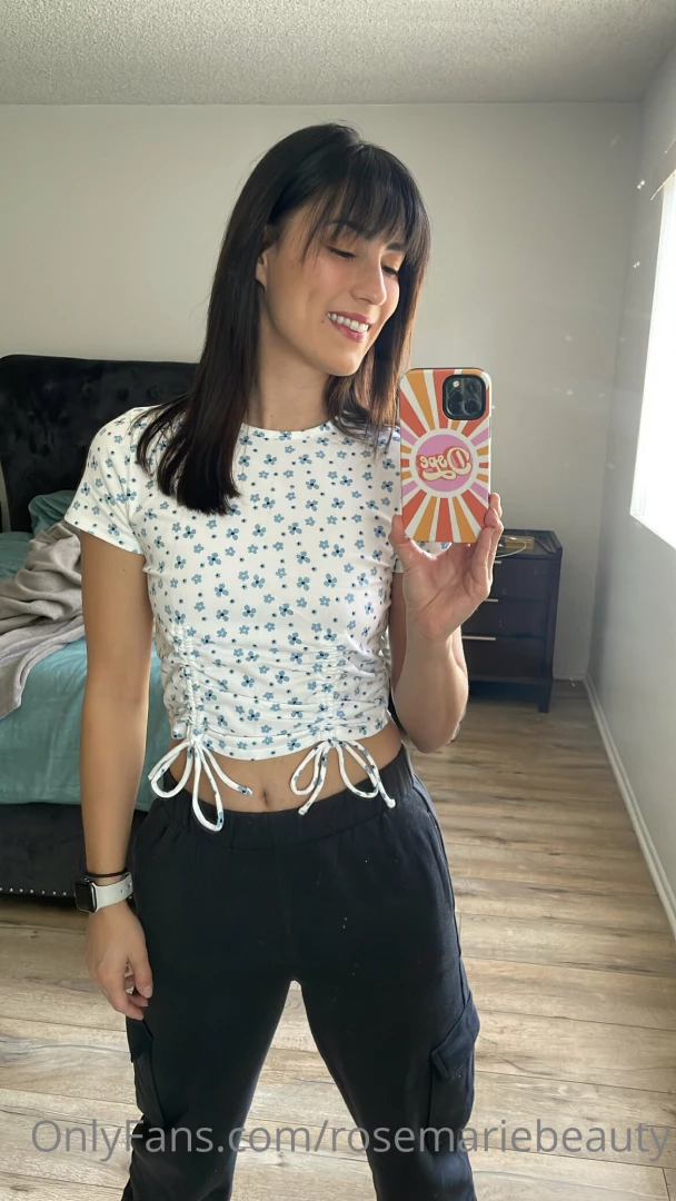 Flashing my tits with my new haircut 