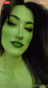 I used the she-hulk filter and took off all of my clothes and my