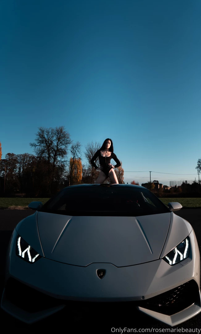 Unlock to see double b s on top of the lambo boobies and booty 