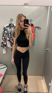 Swipe to pull my top up also i had an interview yesterday so fingers part 1