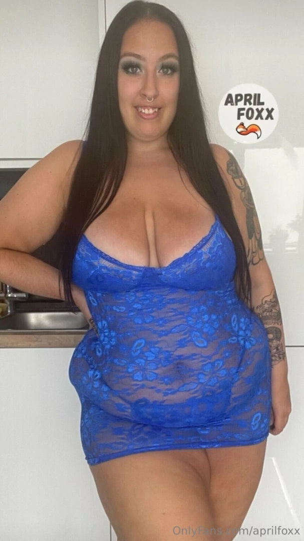 aprilfoxx1 - Do you like me in blue part 16 