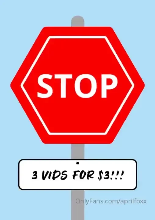 3 solo vids for just 3 