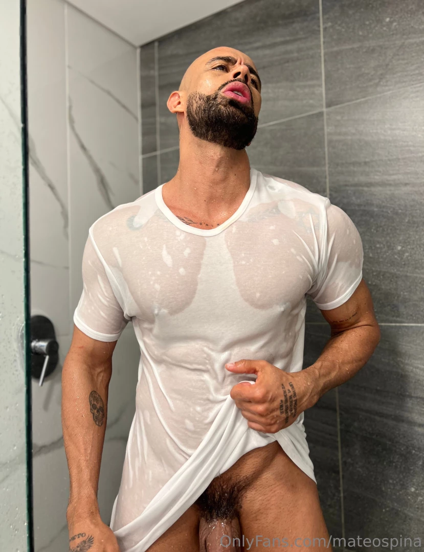 A cool shower for the evening una ducha fresca para el anochecer 