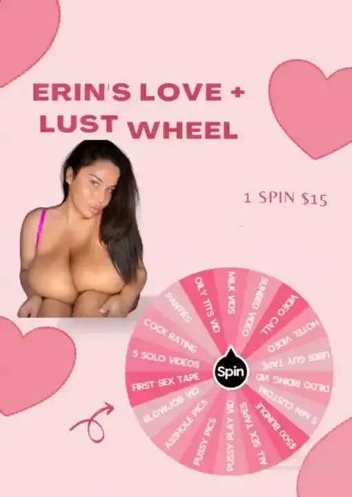 Valentines love wheel only live til feb 14th i added muchhh more super 
