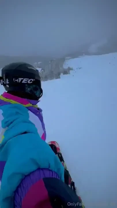 Another fact about me i am not bad at both snowboarding and 