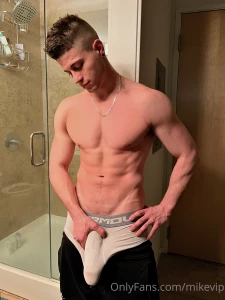 Just finished at the gym had a hard workout about to shower