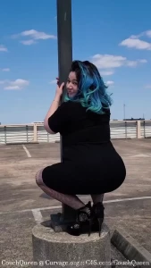 Couchqueen breaks a heel the 7-inch heels are back but this might just