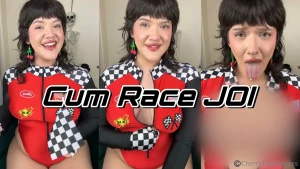 Cum race joi i really want you to stroke your cock for me but you only
