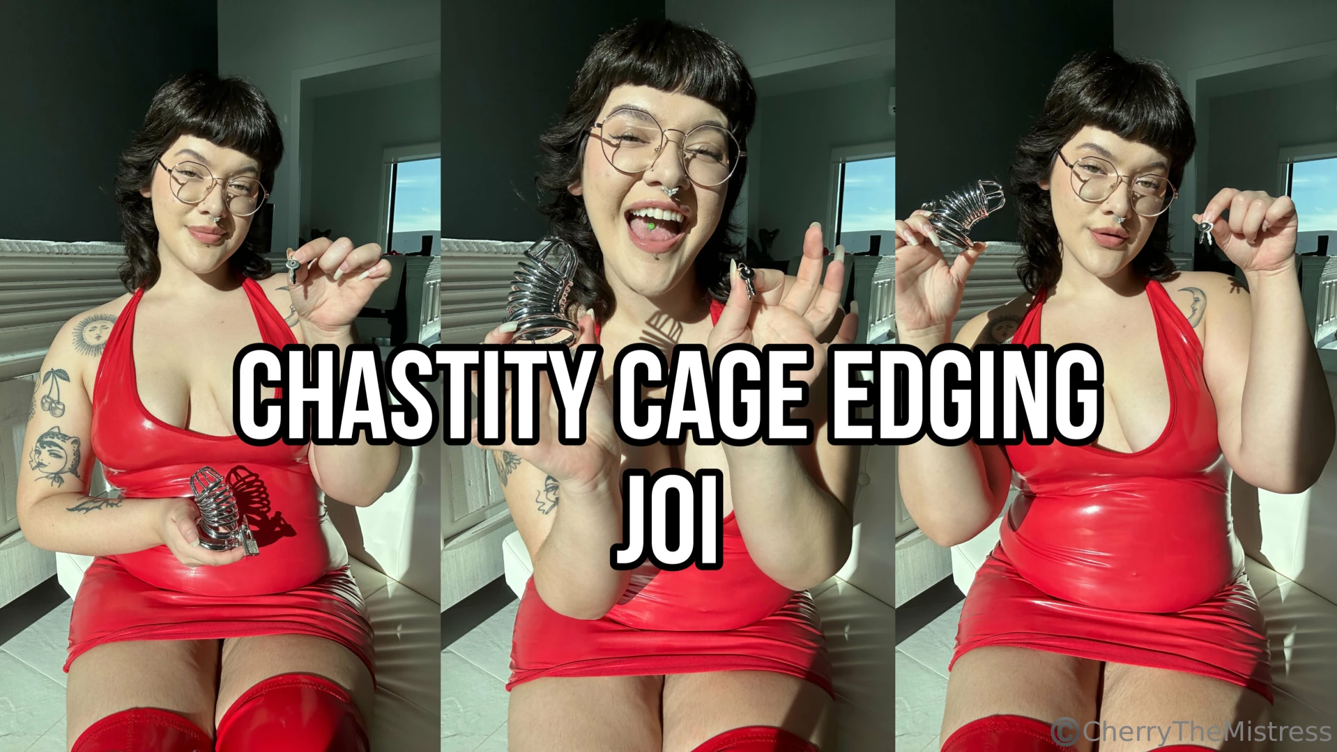 Chastity cage edging joi you ve had your chastity cage on for quite 