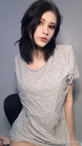 Would you like to see me covered in all black in some kind of