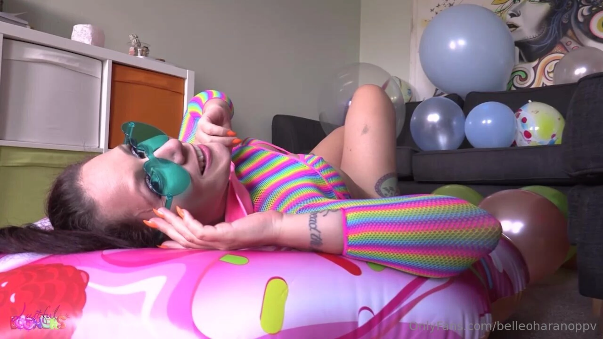 Having fun is priority do you love balloons 