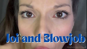 Blowjob joi i love giving blowjobs and giving jerk off instructions so