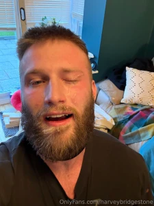 Covered in spunk who s helping next