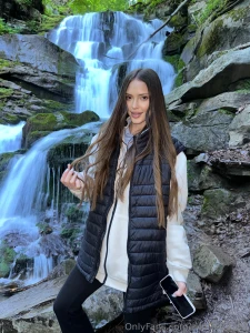 One of the most beautiful places for me is a waterfall the sheer power part 1
