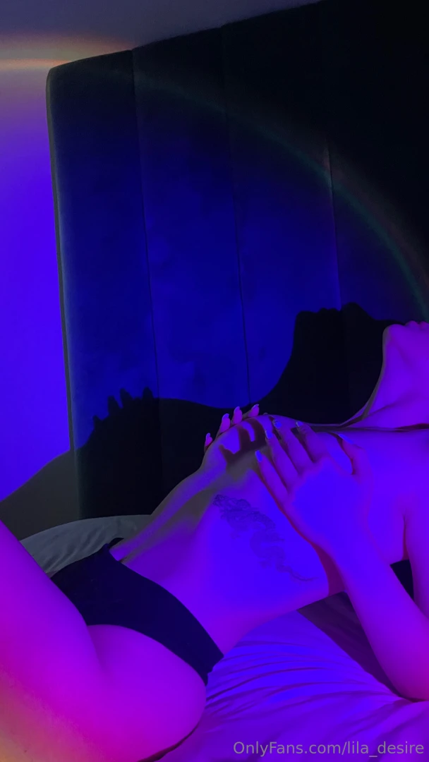 Neon lights shadows on my body are you ready to see me in this glow part 4 