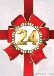 Amor hoy es 24 en mi d a del calendario de adviento tengo de regalo un