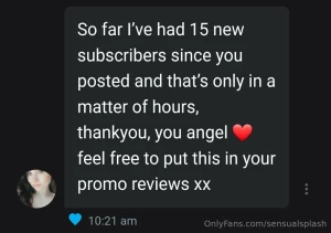 Thank you so much laurenof221 for the promo review