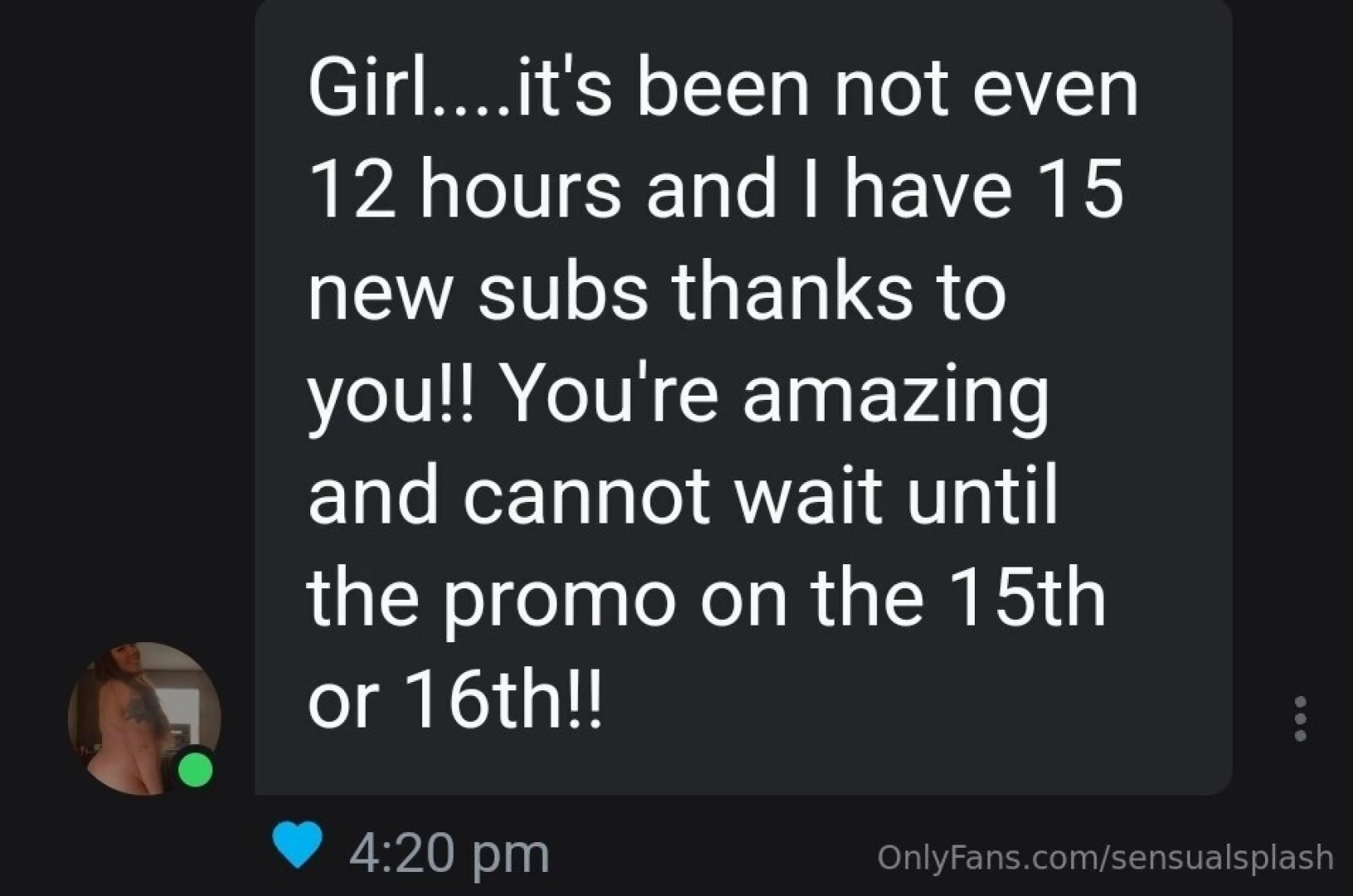 Thank you so much thickmomma810 for the promo review 