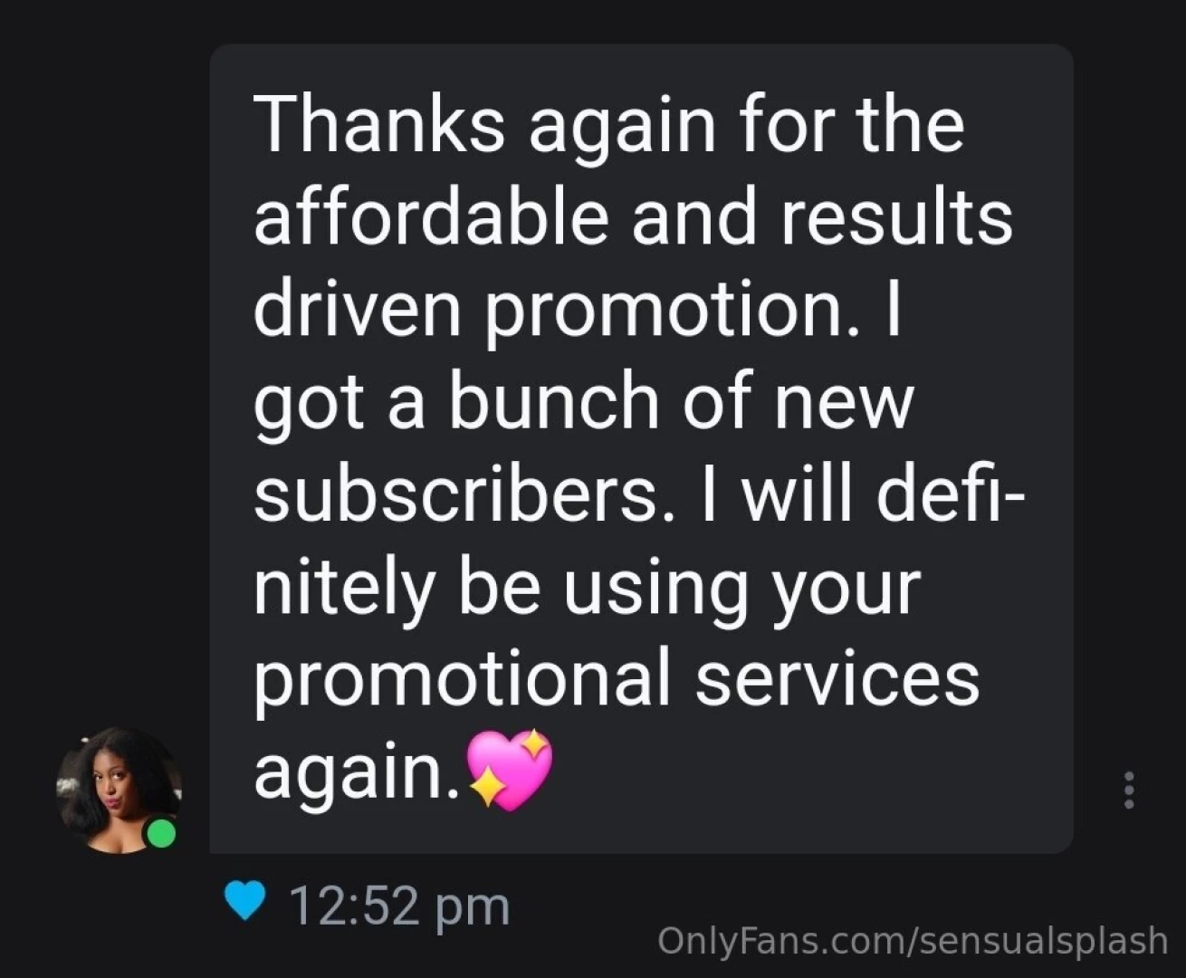 Thank you mscanada for the promo review 