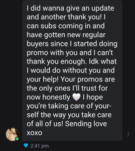 Thank you legendoftayfans for the promo reviews