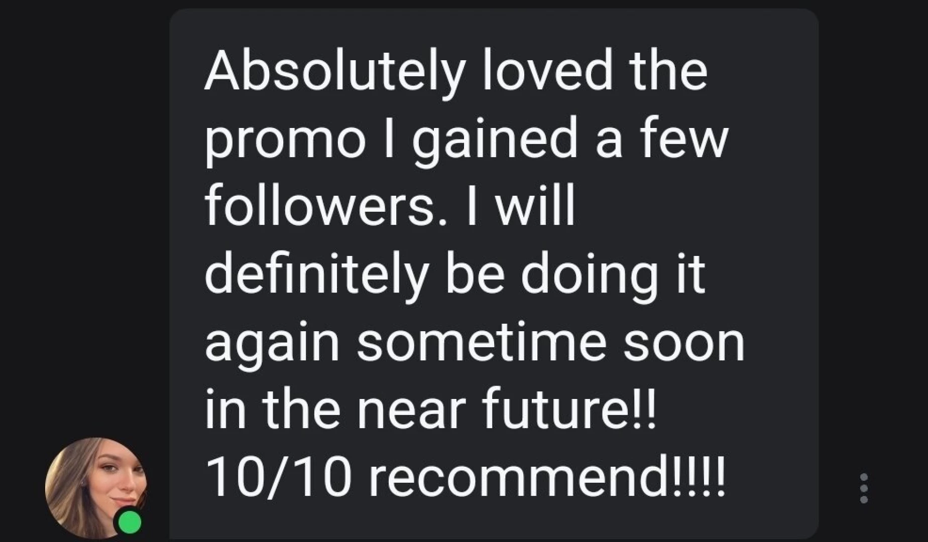 Thank you so much shadowbabezxx for the promo review 