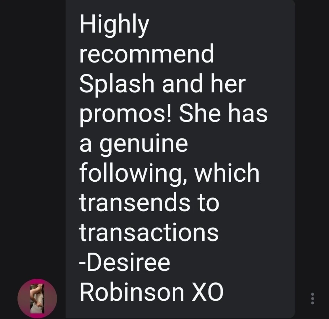 Thank you so much desireerobinson for the promo review 