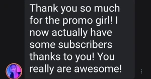 Thank you so much scorpioqueen6969692 for the promo review part 1